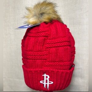 NWT - NBA Women's Houston Rockets Knit Hat